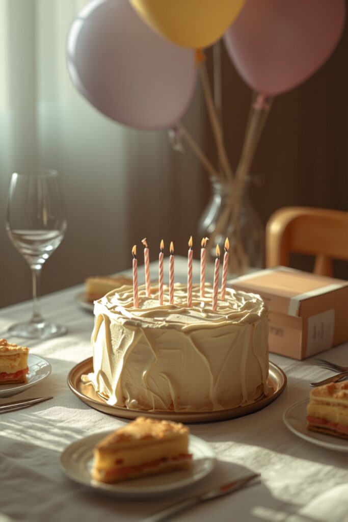 mesa de festa para cha de bebe e cha revelacao