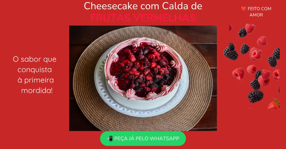 Calda de Frutas Vermelhas