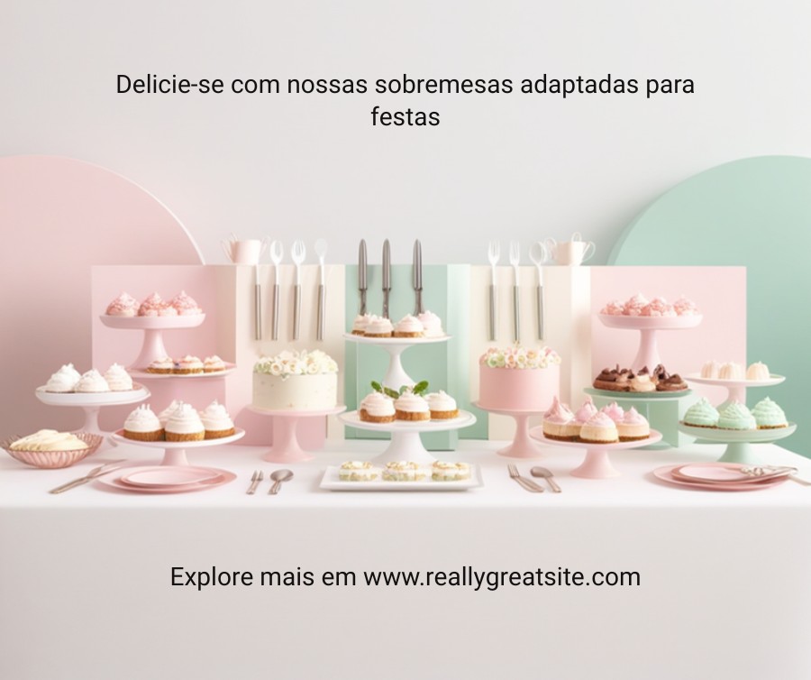 Área separada com utensílios próprios para sobremesas adaptadas Sobremesas Sem Glúten e Sem Lactose: Guia Para Festas Inclusivas
