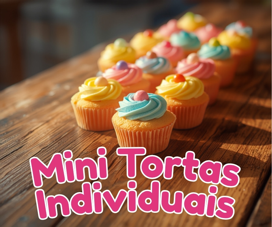 Mini tortas individuais para mesa de doces infantil Mesa de Doces para Aniversário Infantil: Guia Completo