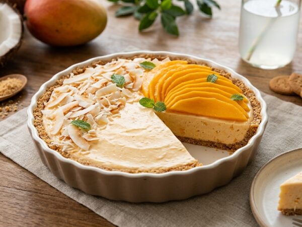 Torta de Manga com Coco